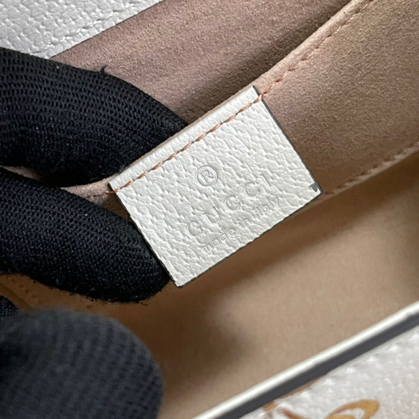 G*u*i padlock small berry shoulder bag