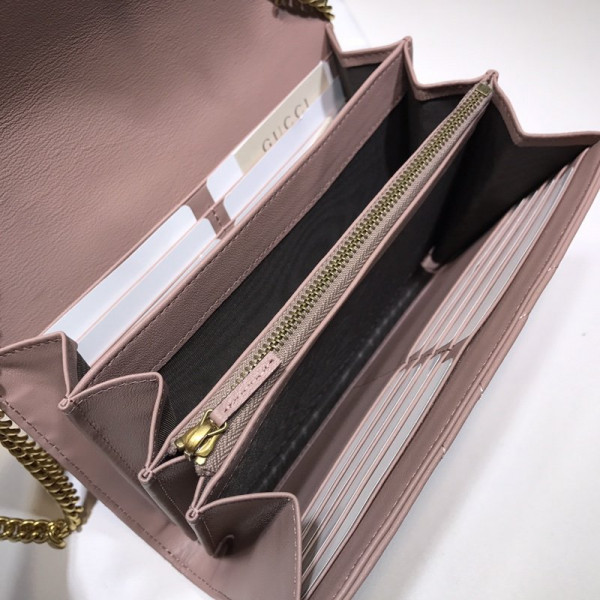 G*u*i gg marmont chain wallet