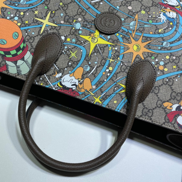 disney x G*u*i donald duck tote bag