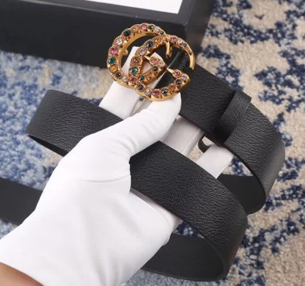 G*u*i calf leather belt