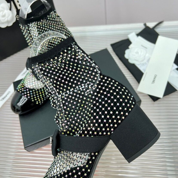 CL Leather ankle  BOOTS