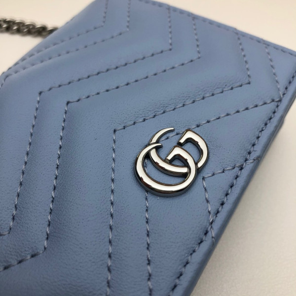 G*u*i gg marmont chain wallet