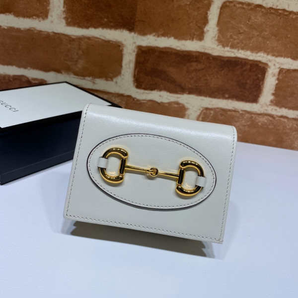 G*u*i horsebit 1955 card case wallet