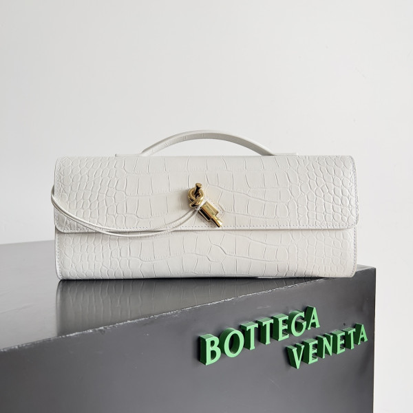 bo*te*ga Ve*ne*ta long clutch andiamo with handle-31*13*3cm