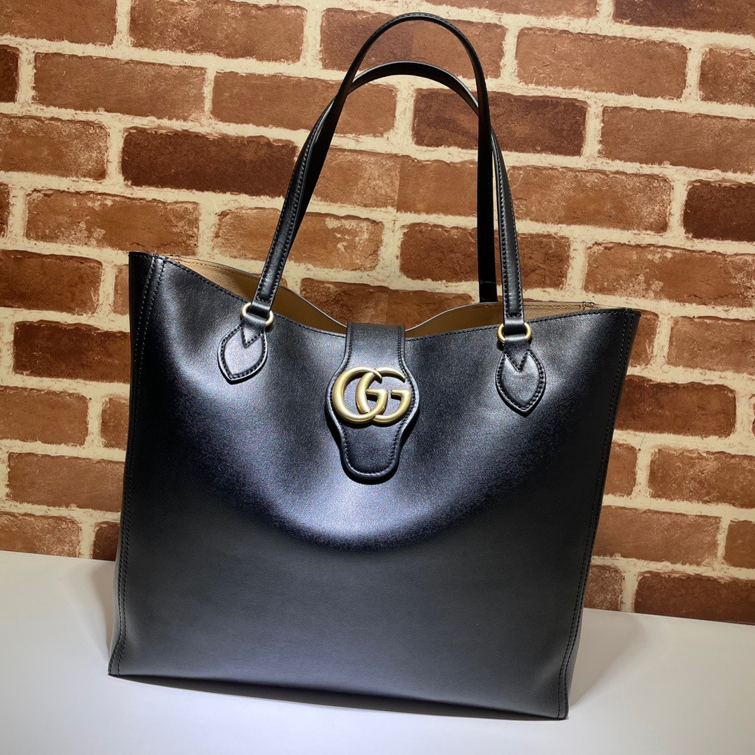G*u*i medium tote with double g
