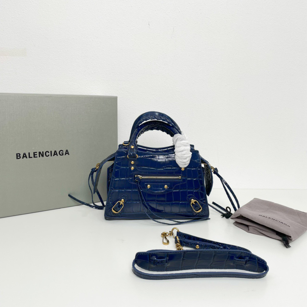 Ba*len*cia*ga neo classic mini top handle bag