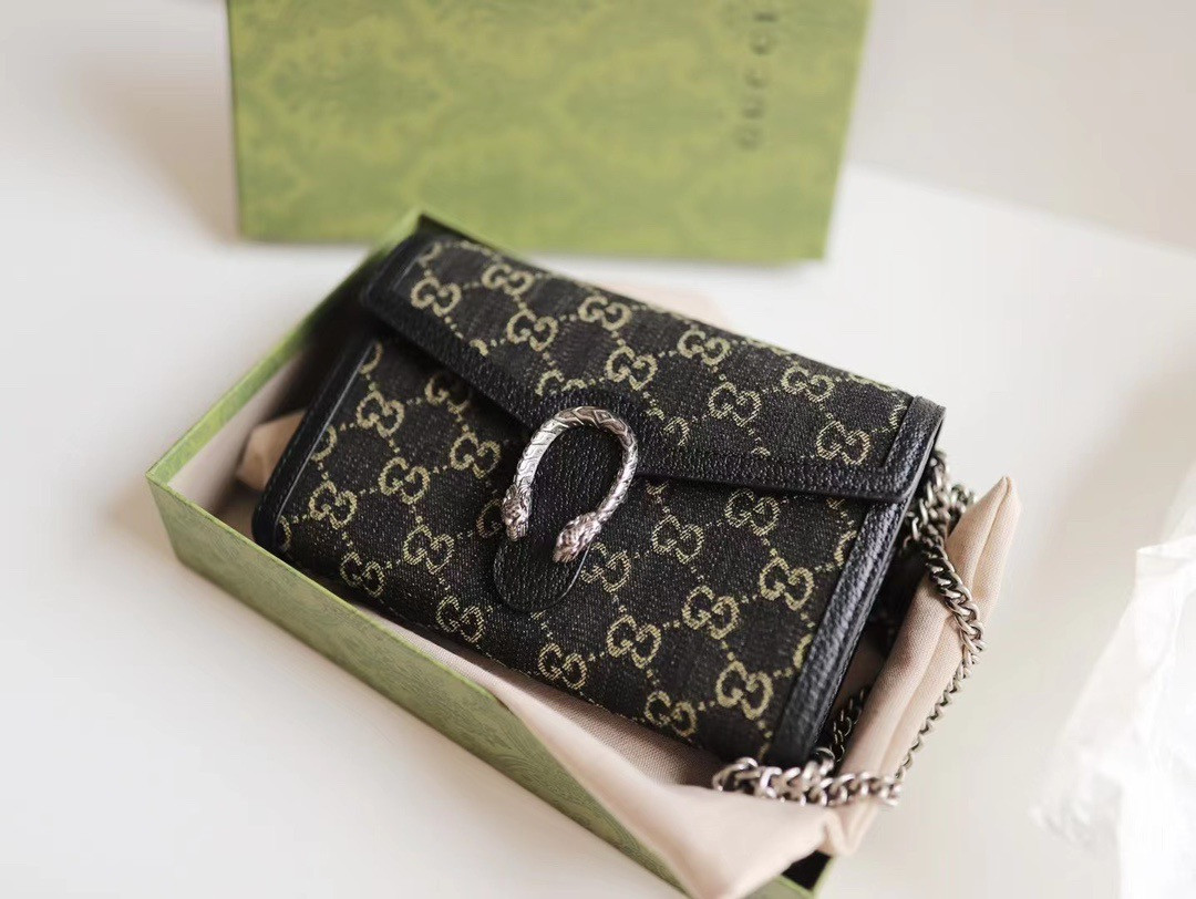 G*u*i dionysus mini leather chain bag